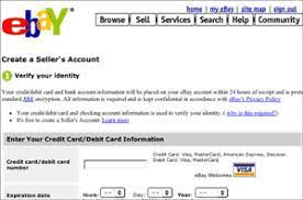 eBay seller Accounts